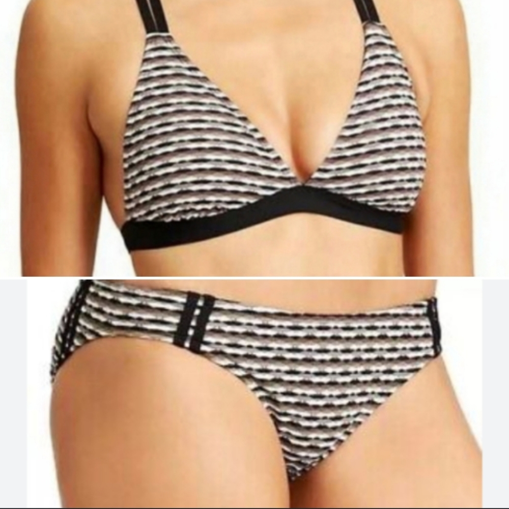 Athleta bikini waveline foxtail taupe swimsuit
